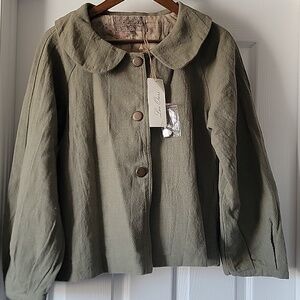 Les Ours NWT Lined Swing Jacket